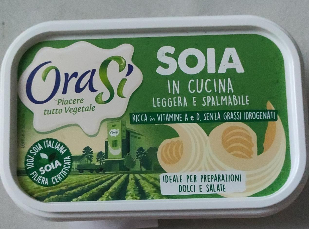 Fotografie - Veganské sójové máslo bez laktózy a lepku Soia in cucina Orasi