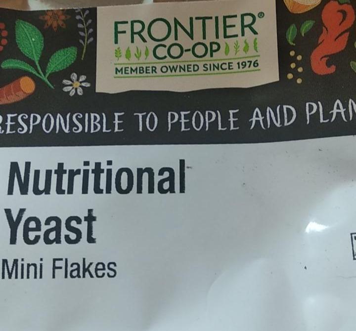 Fotografie - Nutritional Yeast Mini Flakes Frontier Co-op