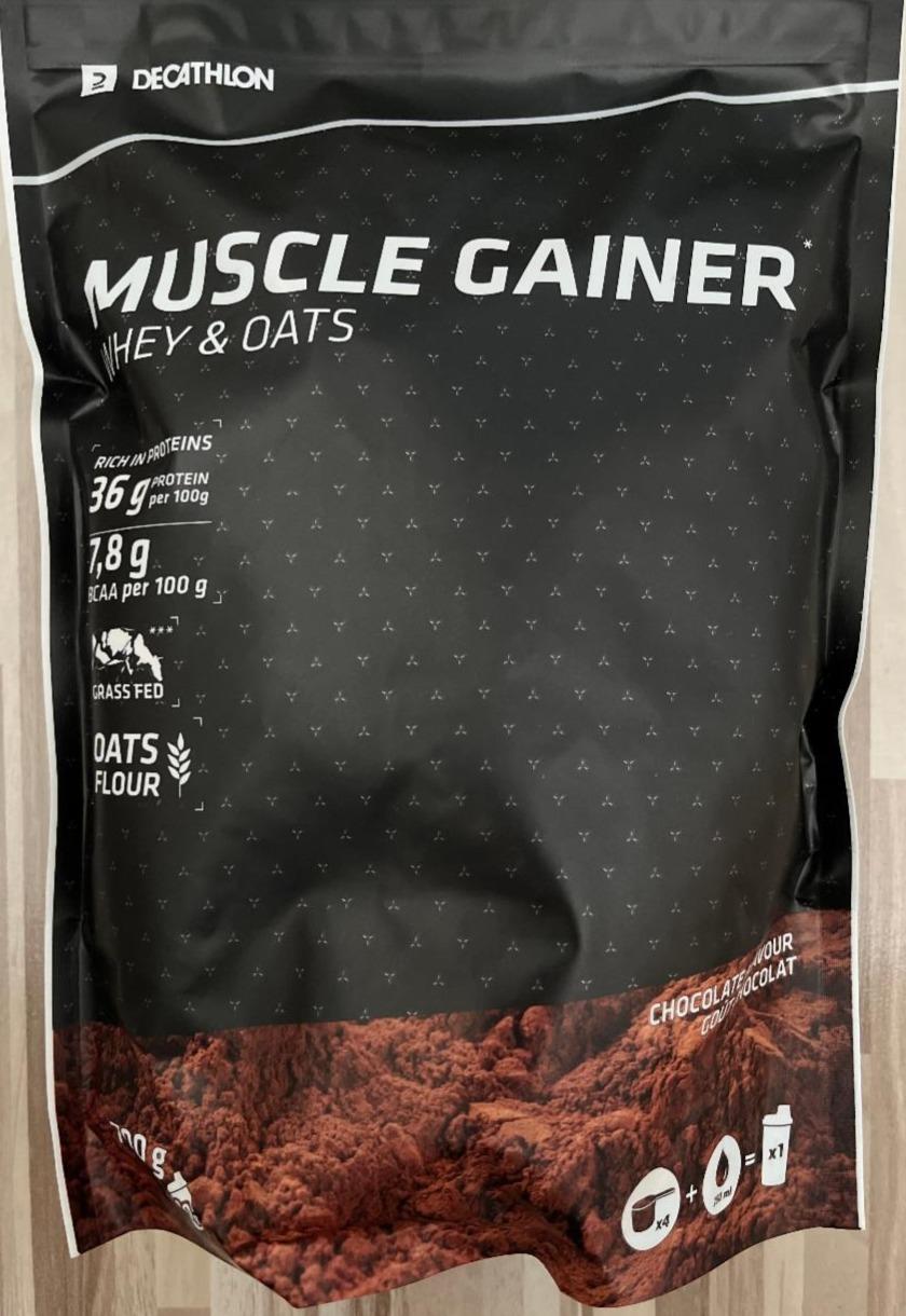 Fotografie - Muscle Gainer Whey & Oat Chocolate Decathlon
