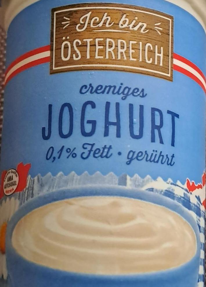 Fotografie - cremiges joghurt 0,1% Ich bin Österreich