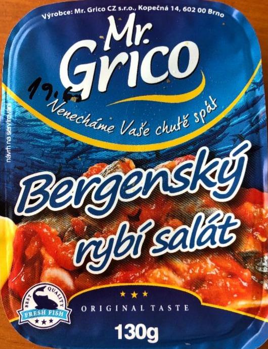 Fotografie - Bergenský rybí salát Mr.Grico