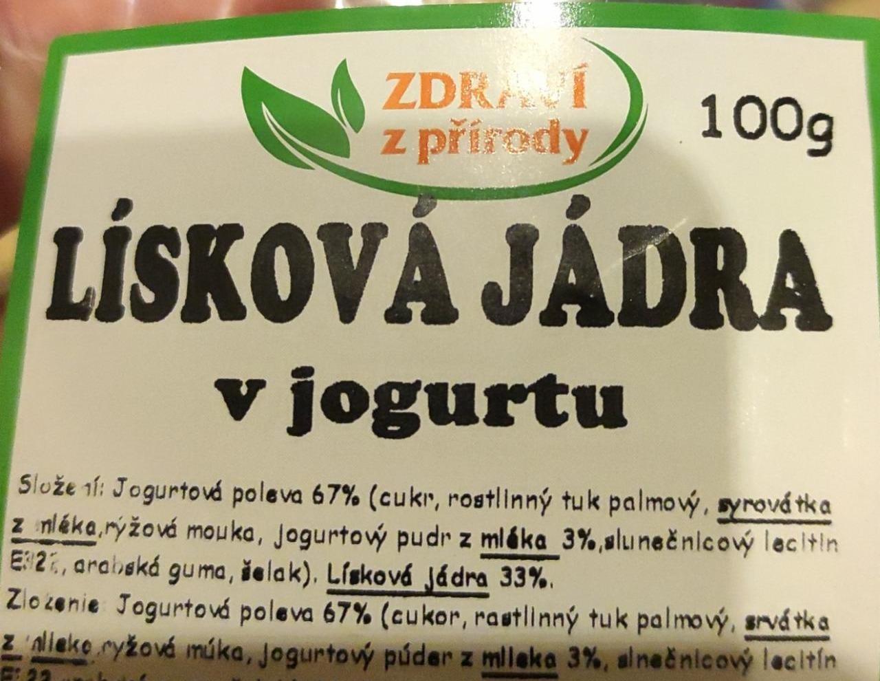 Fotografie - Lísková jádra v jogurtu Zdraví z přírody