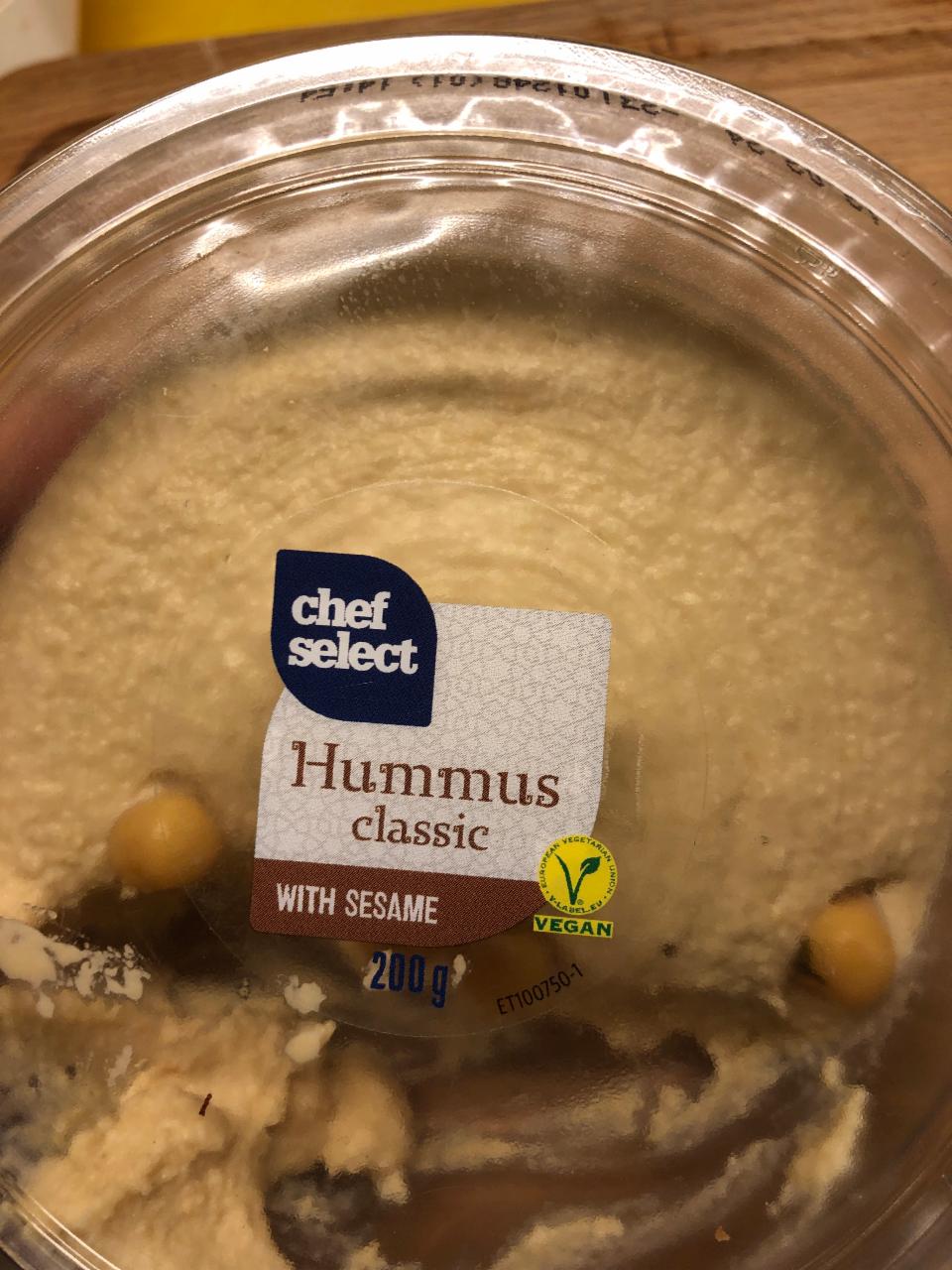 Fotografie - Hummus classic with sesame Chef Select
