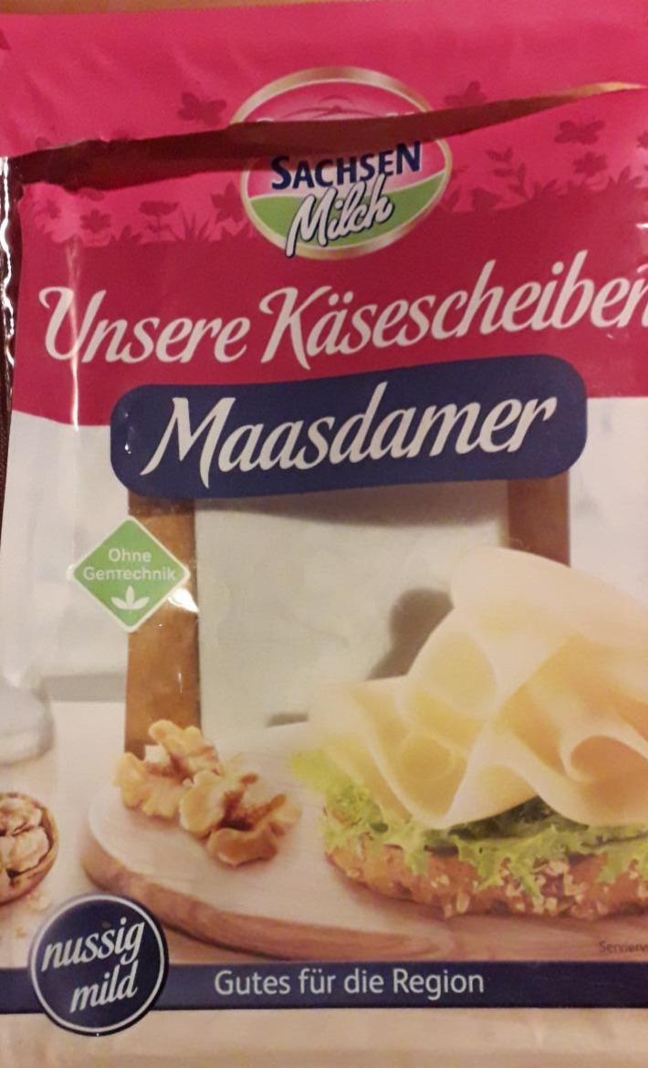 Fotografie - Unsere Käsescheiben Maasdamer SachsenMilch