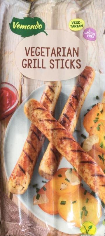 Fotografie - Vegetarian grill sticks bílé párky Vemondo