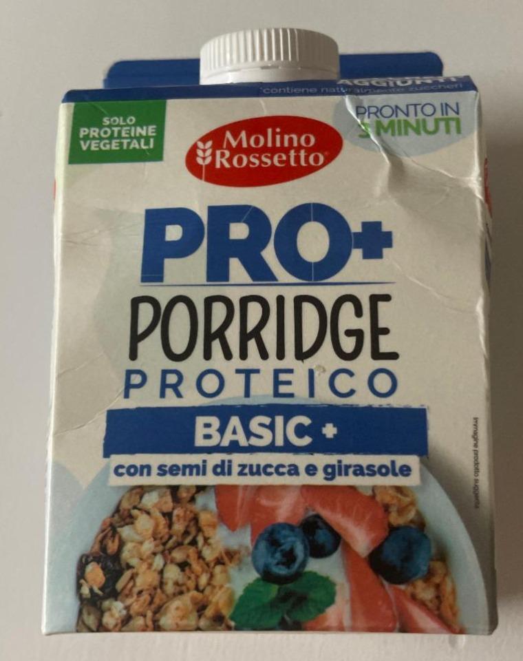 Fotografie - Pro+ Porridge Proteico Basic + con semi di zucca e girasole Molino Rossetto