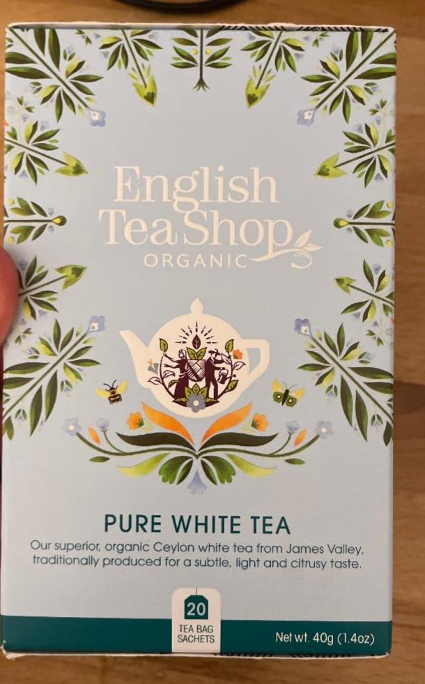 Fotografie - Pure White Tea English Tea Shop Organic