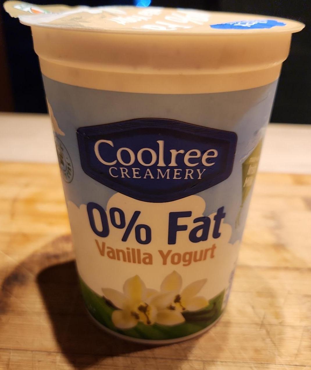 Fotografie - 0% Fat Vanilla Yogurt Coolree Creamery