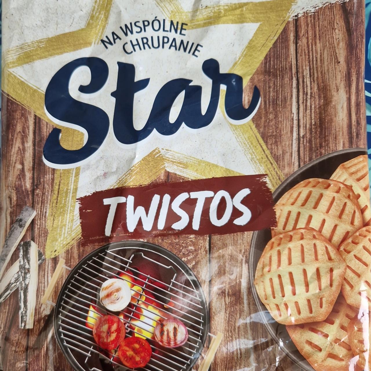 Fotografie - Twistos Texas Grill przekąski ziemniaczane o smaku grillowanych warzyw Star