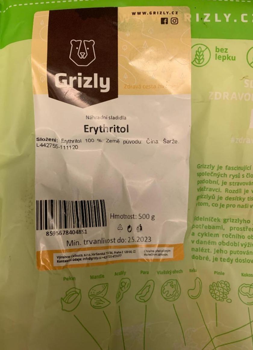 Fotografie - Erythritol Grizly