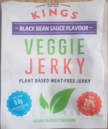 Fotografie - Veggie Jerky Black Bean Sauce Flavour Kings