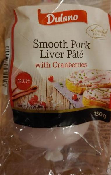 Fotografie - Smooth Pork Liver Pâté with Cranberries Dulano