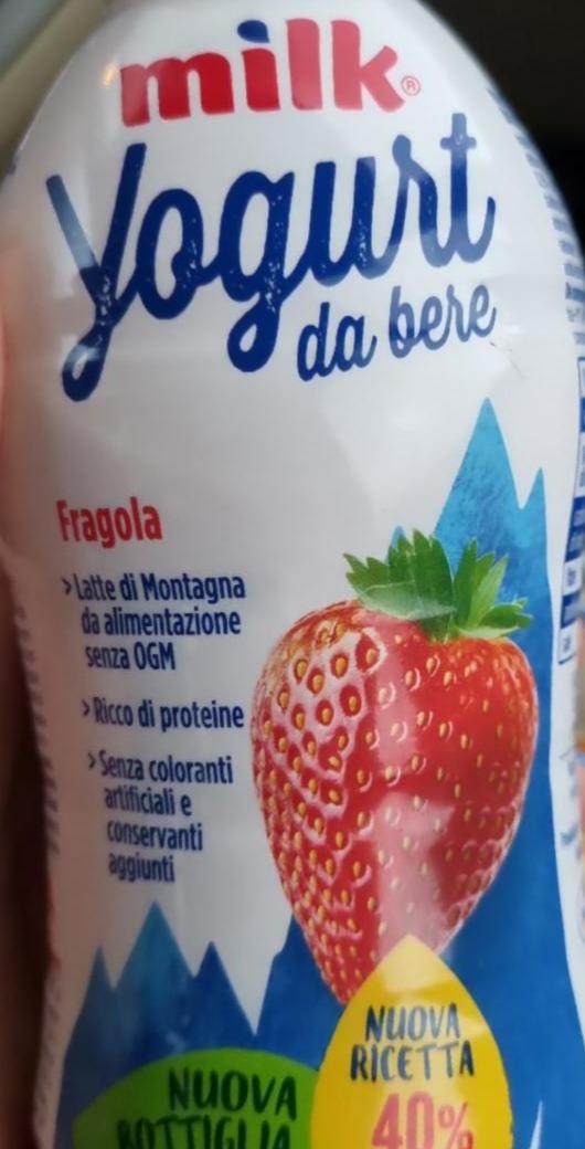 Fotografie - Yogurt da bere Fragola Milk