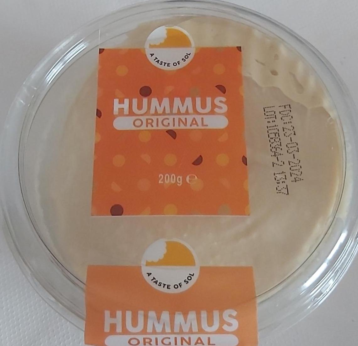 Fotografie - Hummus original A taste of sol