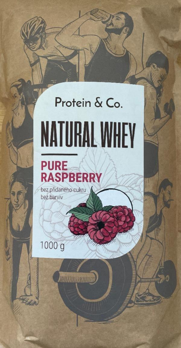 Fotografie - Natural Whey Pure Rapspberry Protein & Co.