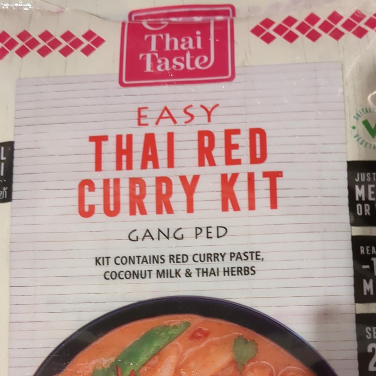 Fotografie - Easy Thai Red Curry Kit Thai Taste