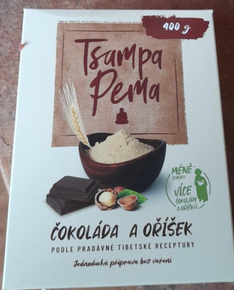 Fotografie - Tsampa Pema čokoláda a oříšek méně cukru