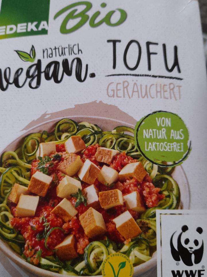 Fotografie - Tofu Bio Vegan geräuchert EDEKA