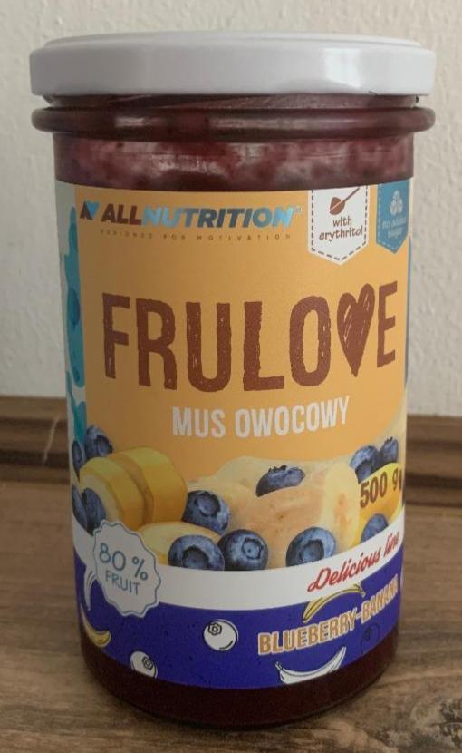 Fotografie - Frulove mus owocowy blueberry & banana AllNutrition