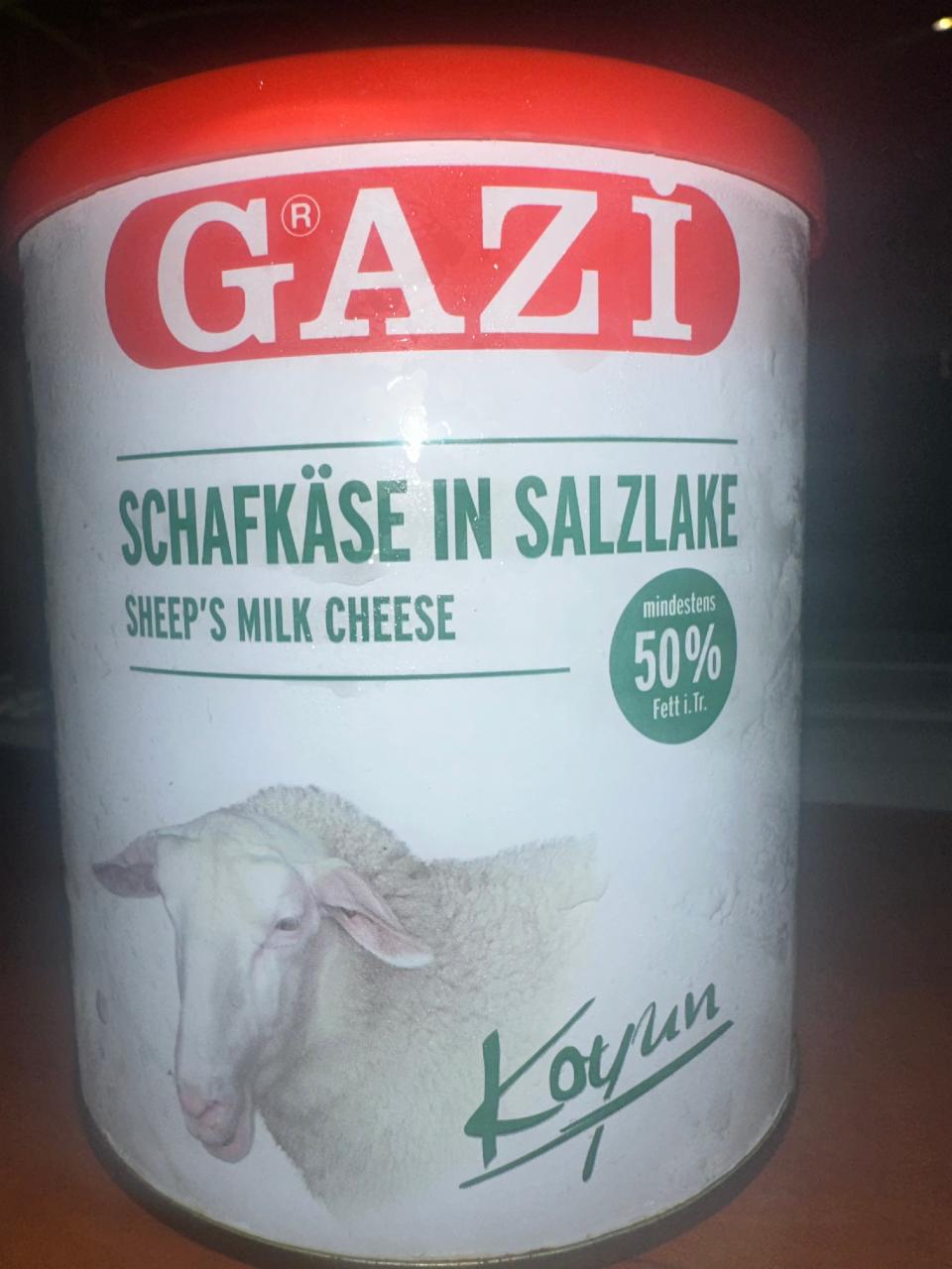 Fotografie - Sheep’s milk cheese 50% Fett Gazi