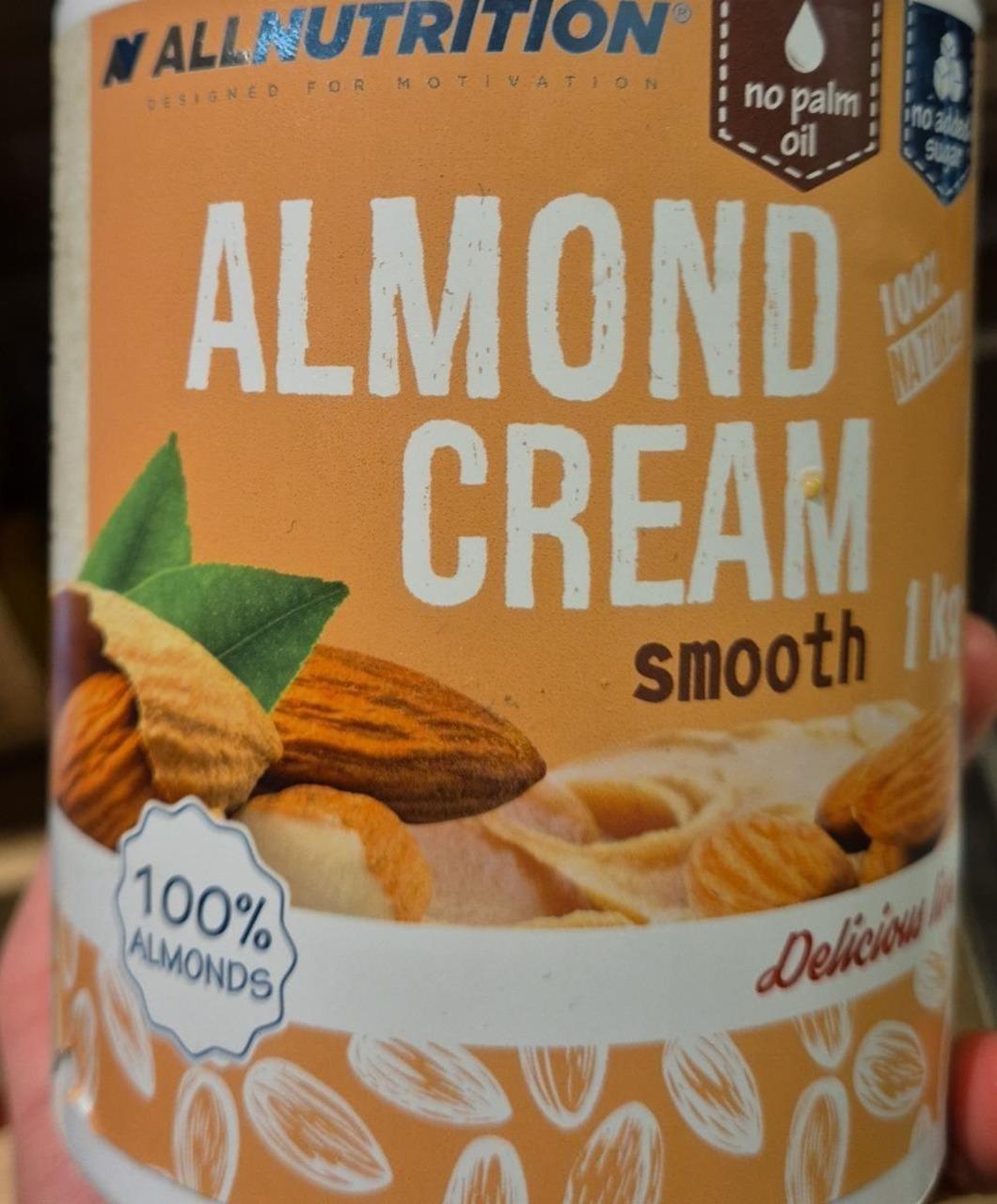 Fotografie - Almond Cream smooth Allnutrition