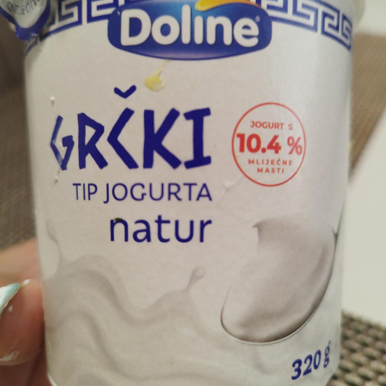 Fotografie - Grčki tip jogurta natur Doline