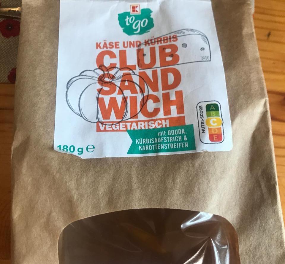 Fotografie - Club Sandwich Vegetarisch K-to go