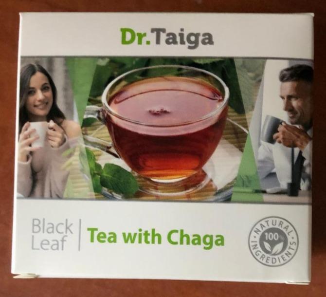 Fotografie - Black Leaf Tea with Chaga Dr.Taiga