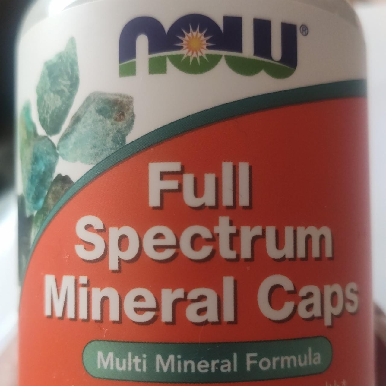 Fotografie - Full Spectrum Mineral Caps now