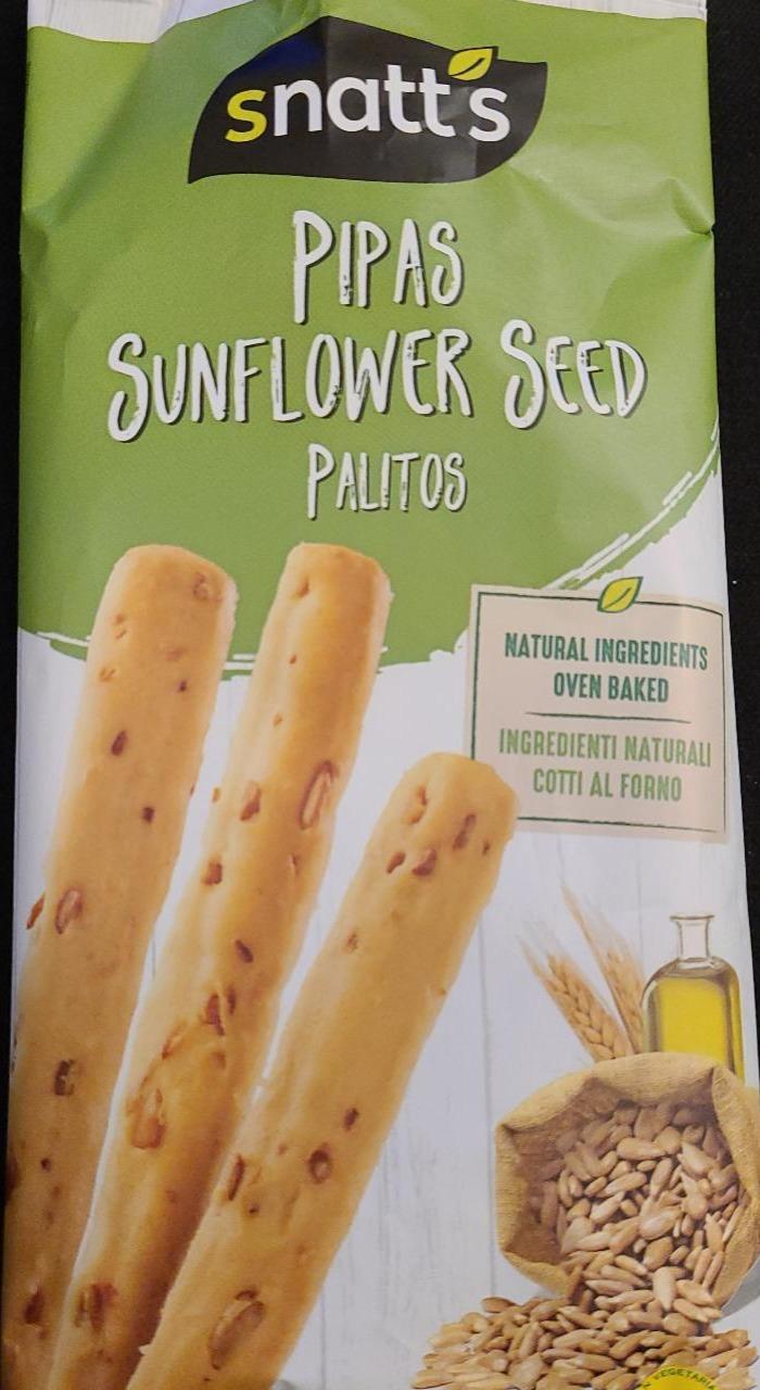Fotografie - Pipas Sunflower Seed Palitos Snatt's