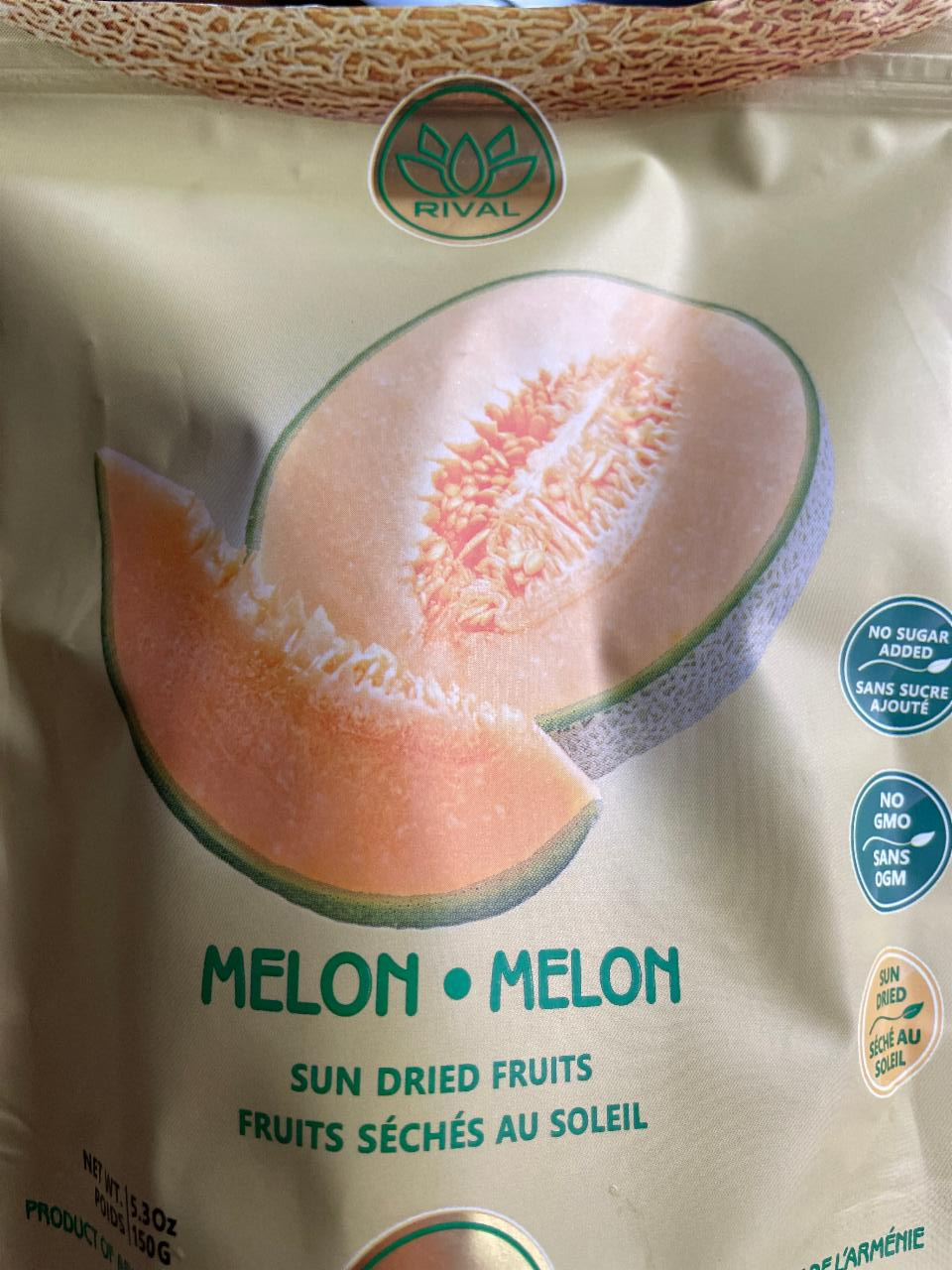 Fotografie - Melon sun dried fruits Rival