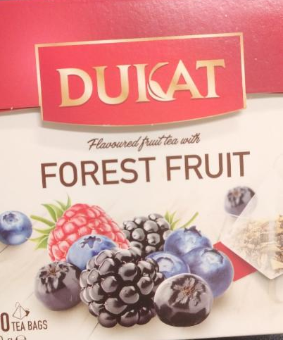 Fotografie - Čaj Dukat Forest Fruit lesní ovoce