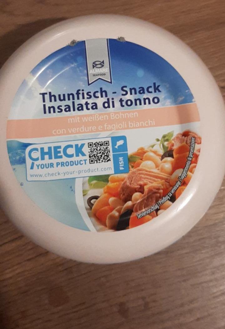 Fotografie - Thunfisch Snack Insalata di tonno mit weißen Bohnen