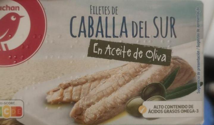 Fotografie - Caballa del Sur en Aceite de Oliva Auchan