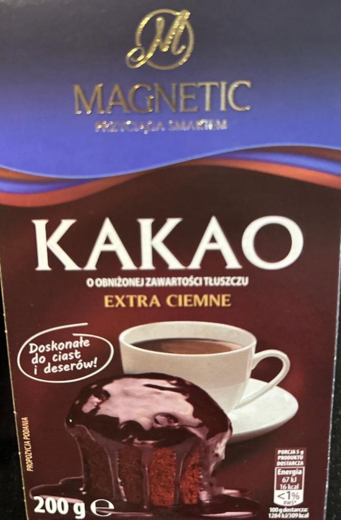 Fotografie - Kakao prášek Extra ciemne Magnetic