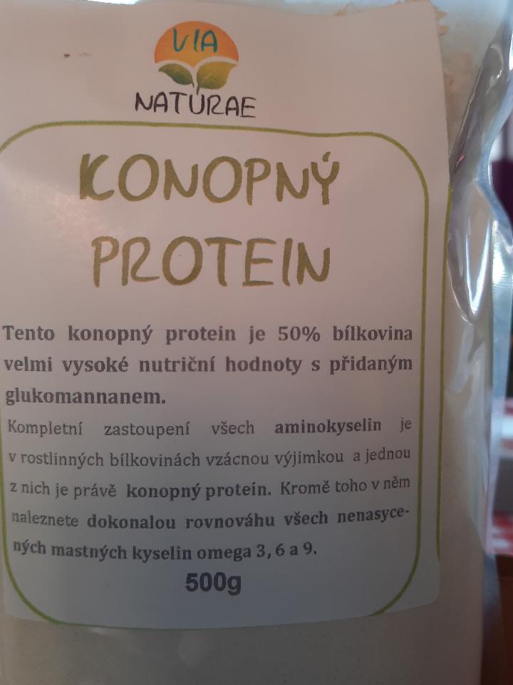 Fotografie - Konopný protein Via Naturae