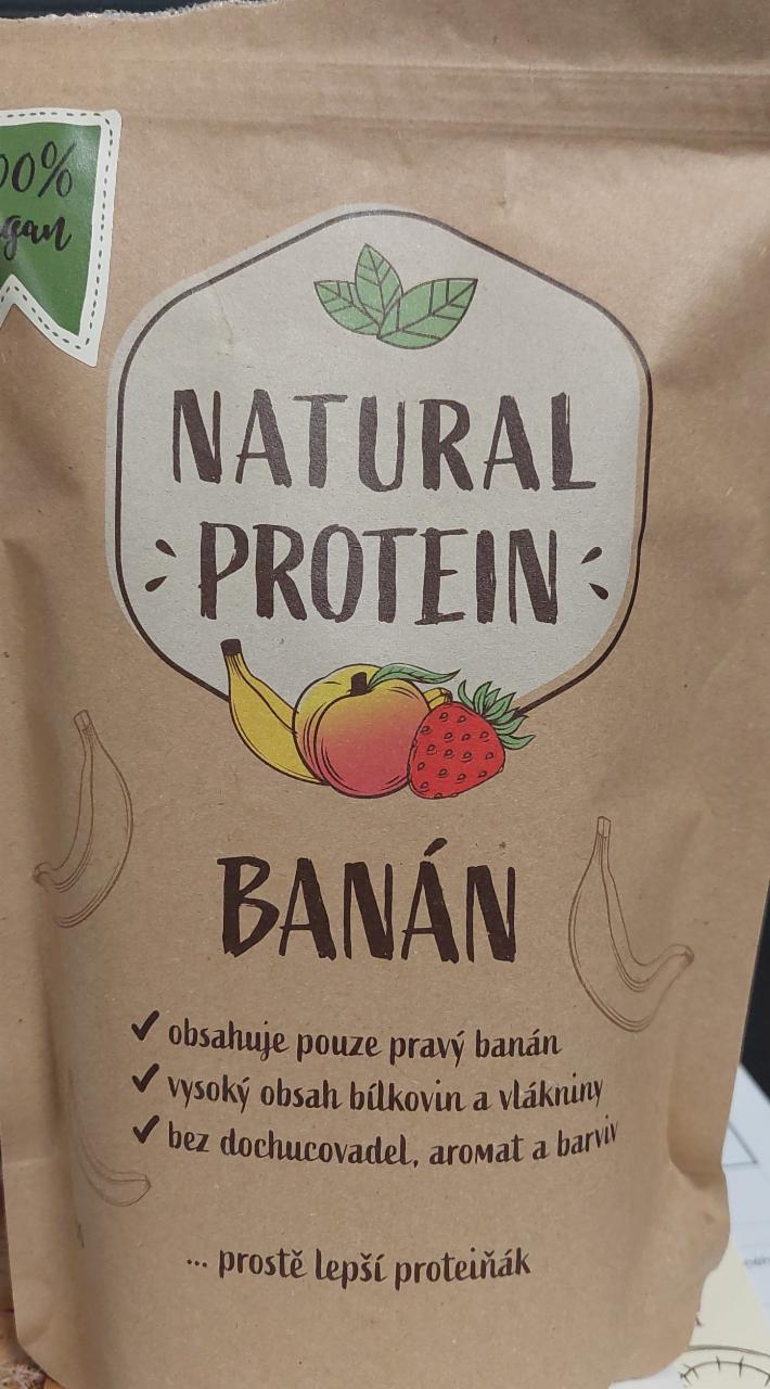 Fotografie - Jsem Vegan Banán Natural Protein
