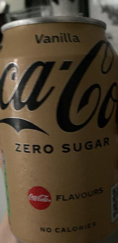 Fotografie - Coca-Cola Vanilla Zero Sugar