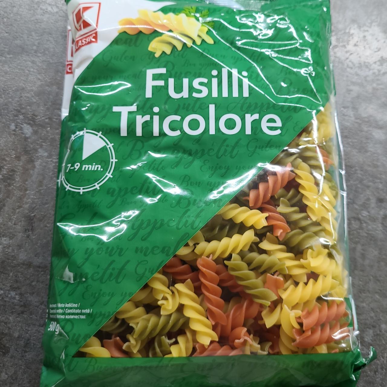 Fotografie - Fusilli Tricolore K-Classic