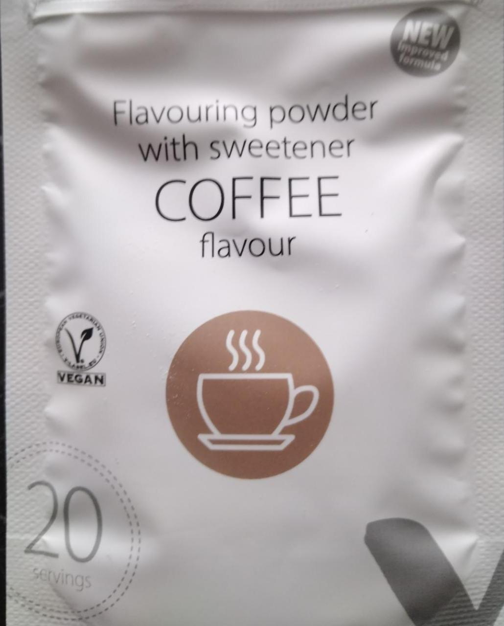 Fotografie - Flavouring powder with sweetener Coffee flavour KetoMix