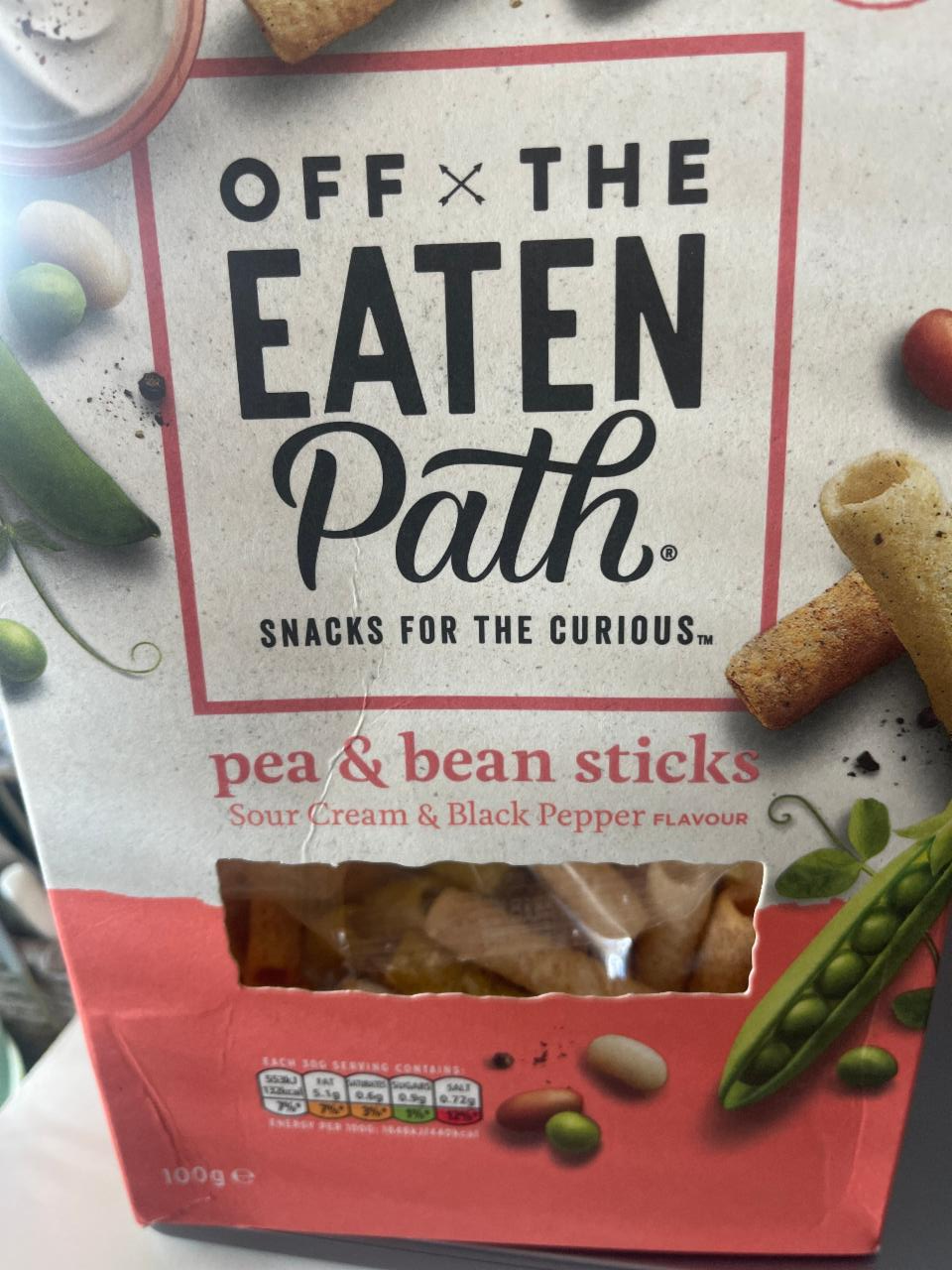 Fotografie - Off the EATEN PATH pea&bean sticks
