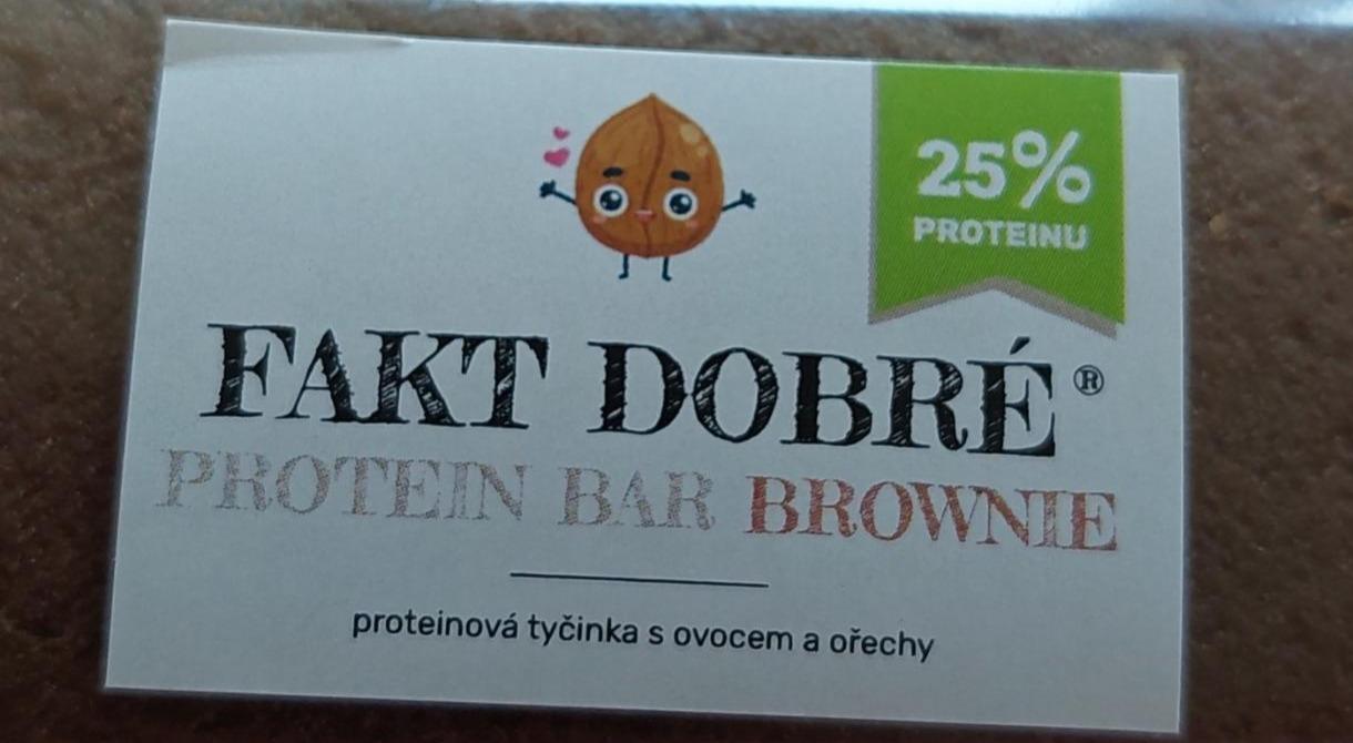 Fotografie - protein bar brownie Fakt dobré