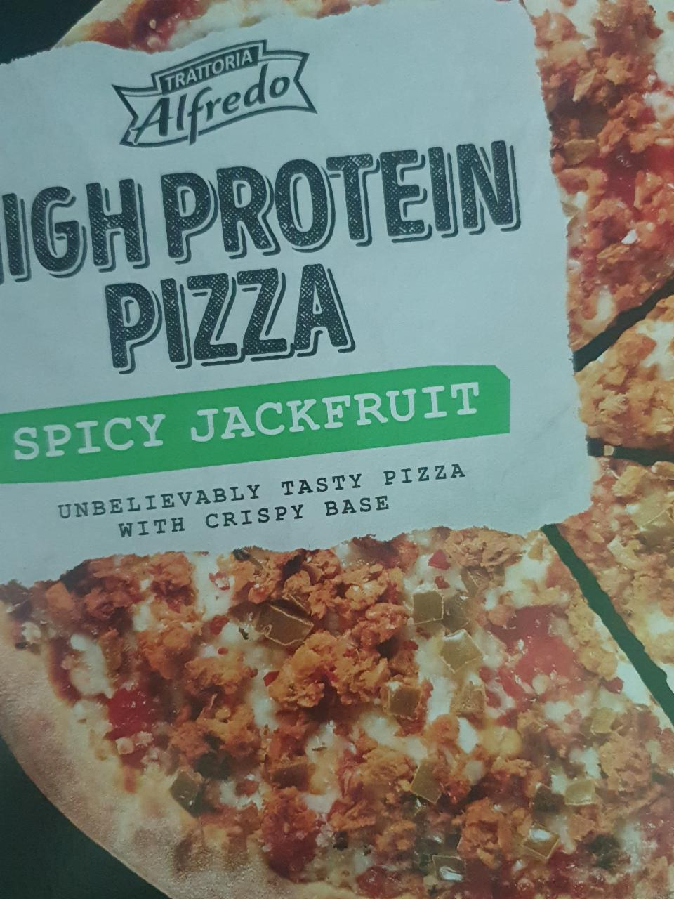 Fotografie - High Protein Pizza Spicy Jackfruit Trattoria Alfredo