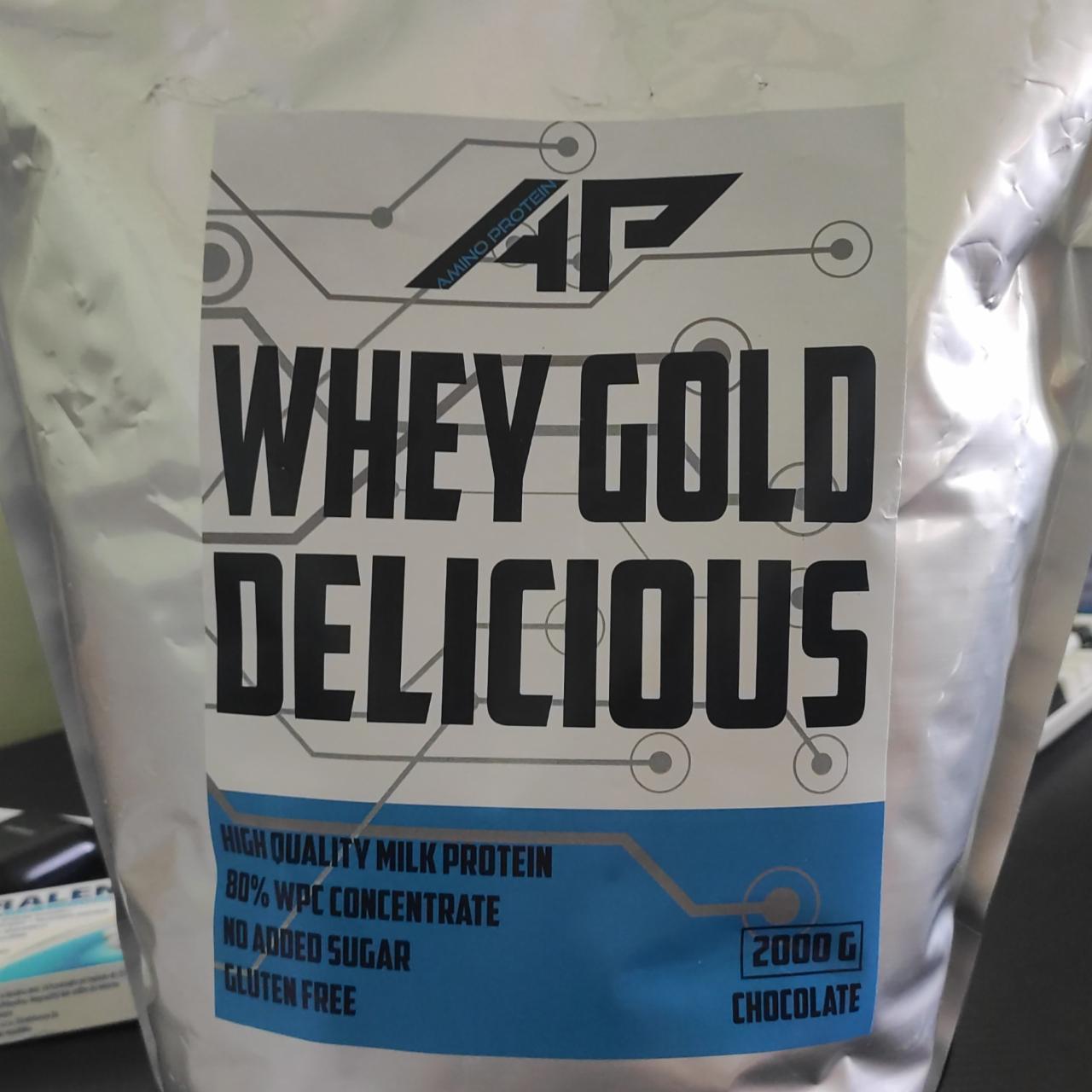 Fotografie - Whey Gold Delicious Chocolate AminoProtein