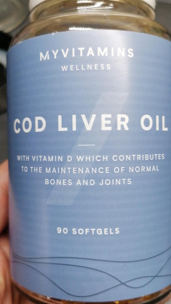Fotografie - Cod Liver Oil MyVitamins