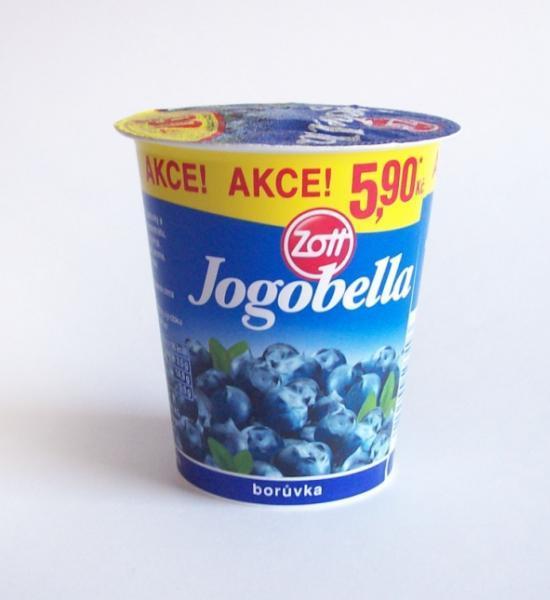 Fotografie - Jogobella jogurt borůvkový