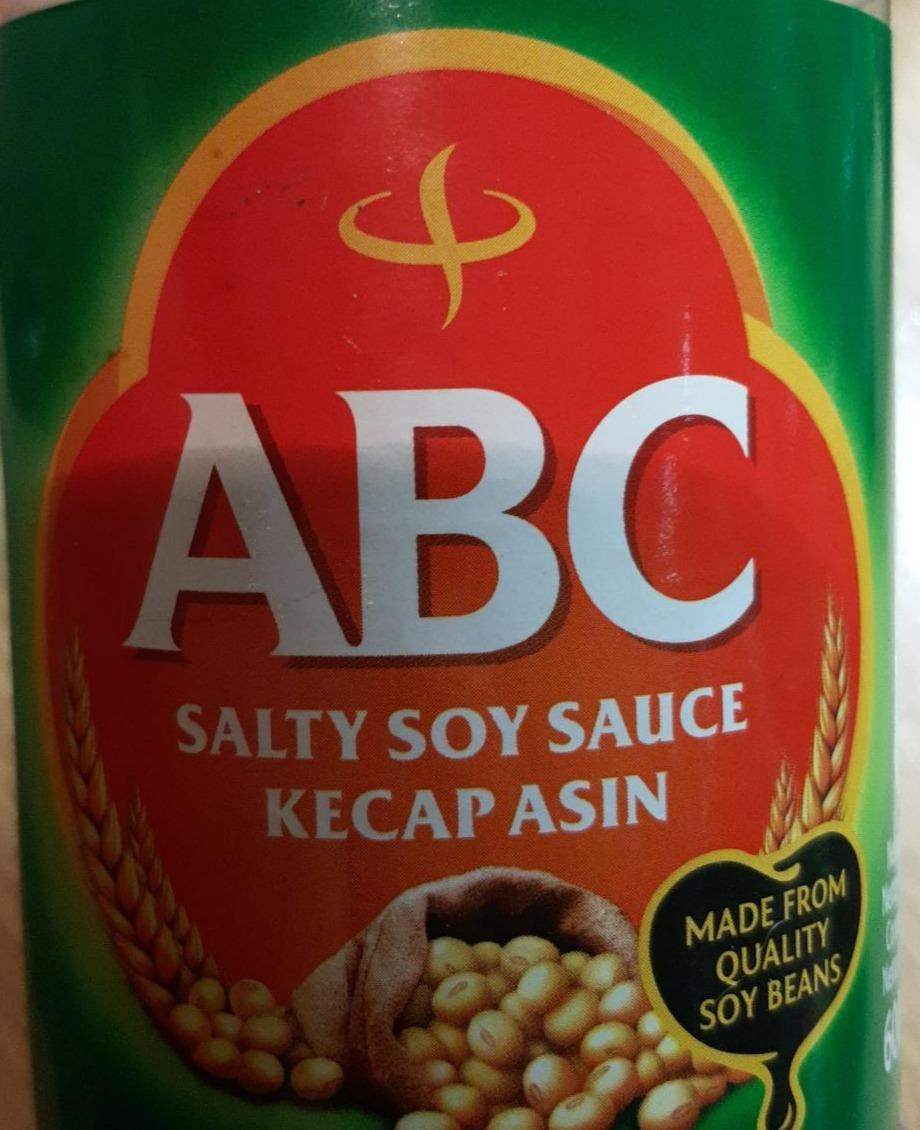 Fotografie - Salty soy sauce kecap asin ABC