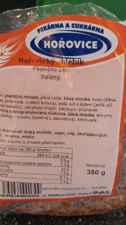 Fotografie - Hořovický chlebík