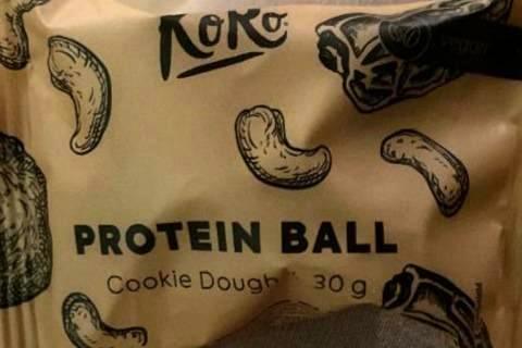 Fotografie - Protein ball Cookie Dough KoRo