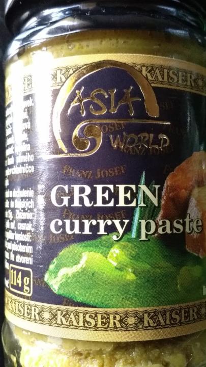 Fotografie - green curry paste Kaiser
